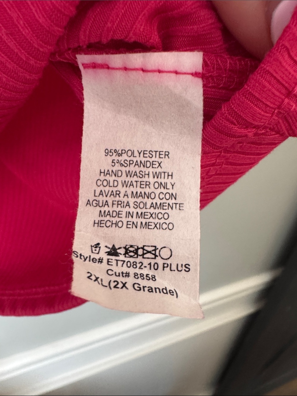 HEIMISH USA Hot Pink Ruffle Sleeve Tunic Top - Picture 5 of 6